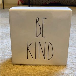 “Be Kind” and “Stay Humble” Rae Dunn Ceramic Block